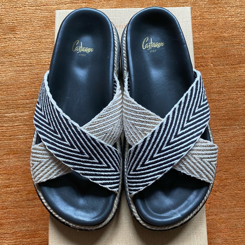 Castanet Zuri Raffia Sandals